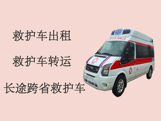 东莞长途私人救护车护送病人回家